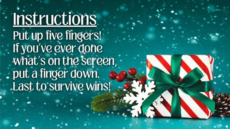 Never Have I Ever: Christmas Edition